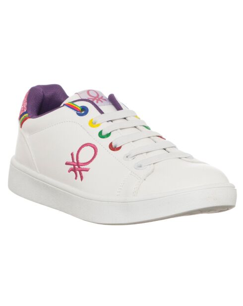 Sneakers Maia blanc/rose