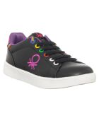 Sneakers Maia noir/fuchsia