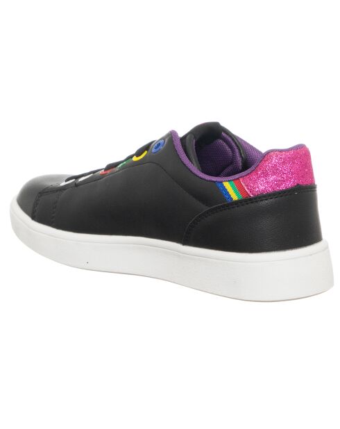 Sneakers Maia noir/fuchsia