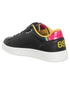 Sneakers Lily noir/fuchsia