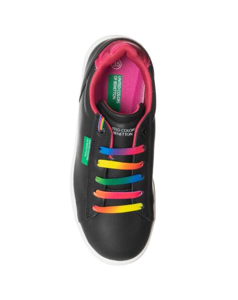 Sneakers Labelium noir/fuchsia
