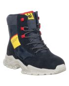 Nela marineblauw/geel/rode sneakers