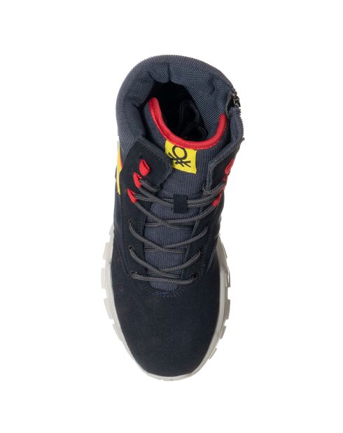 Sneakers Nela marineblau/gelb/rot