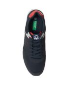 Sneakers Benito noir/rouge