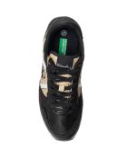 Sneakers Lucia noir/doré