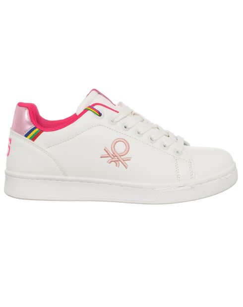 Sneakers Penelope blanc/rose