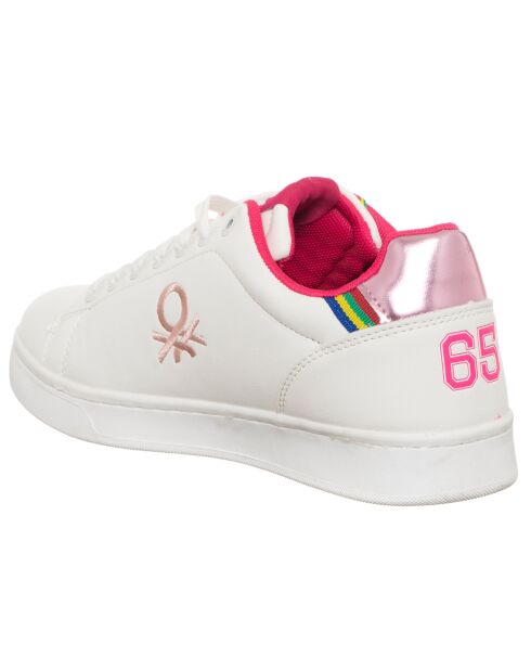 Sneakers Penelope blanc/rose