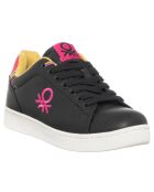 Sneakers Penelope noir/fuchsia