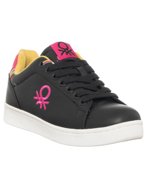 Sneakers Penelope noir/fuchsia