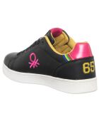 Sneakers Penelope noir/fuchsia