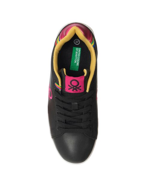 Sneakers Penelope noir/fuchsia