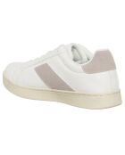 Sneakers Valentina blanc/nude