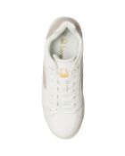 Sneakers Valentina blanc/nude