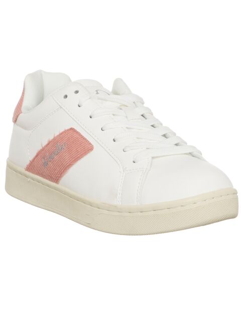 Sneakers Valentina blanc/rose