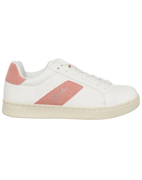 Sneakers Valentina blanc/rose