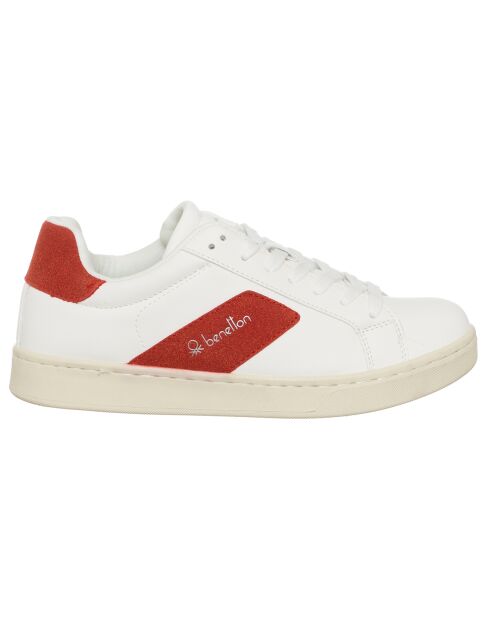 Sneakers Valentina blanc/rouge