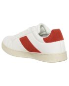 Sneakers Valentina blanc/rouge