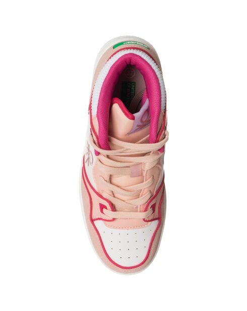 Sneakers Rosita blanc/rose