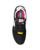 Sneakers Kayla noir/fuchsia