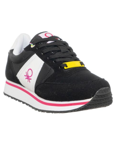 Sneakers Kayla noir/fuchsia