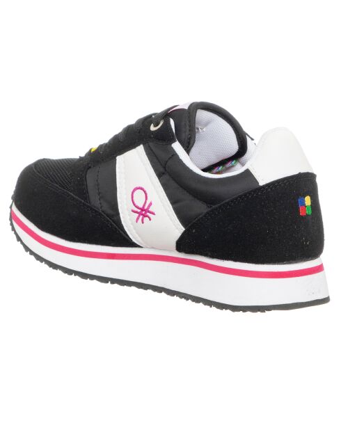 Sneakers Kayla noir/fuchsia