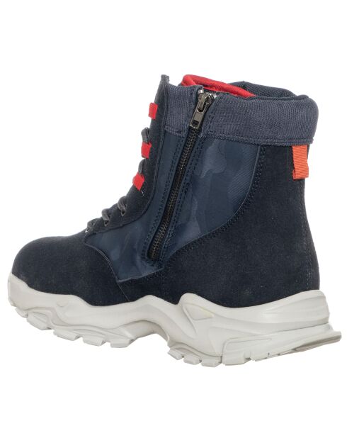 Sneakers Nela marineblau/gelb/rot