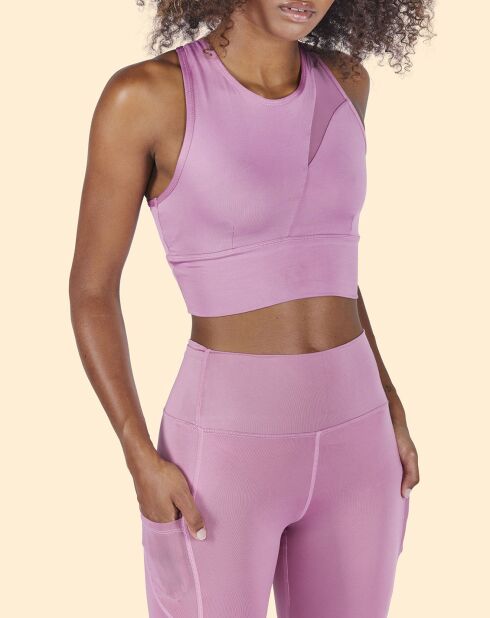 Brassière de sport Maintien léger rose