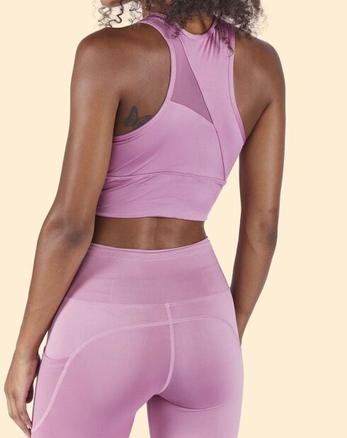 Brassière de sport Maintien léger rose