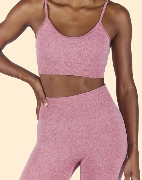 Brassière de sport Maintien léger rose