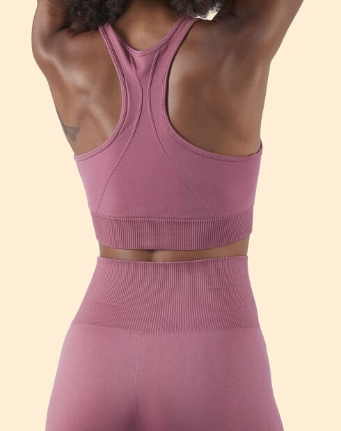 Brassière de sport Maintien léger rose
