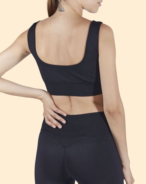 Brassière de sport Maintien léger noire