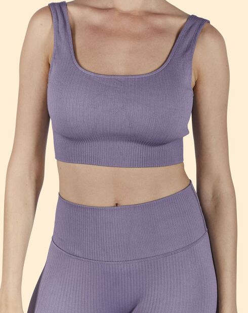 Sujetador deportivo Purple Light Support