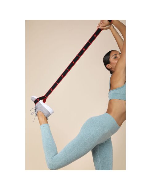 Sangle de Yoga rouge/noir