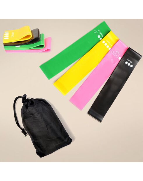4 Bandes de Résistance multicolores