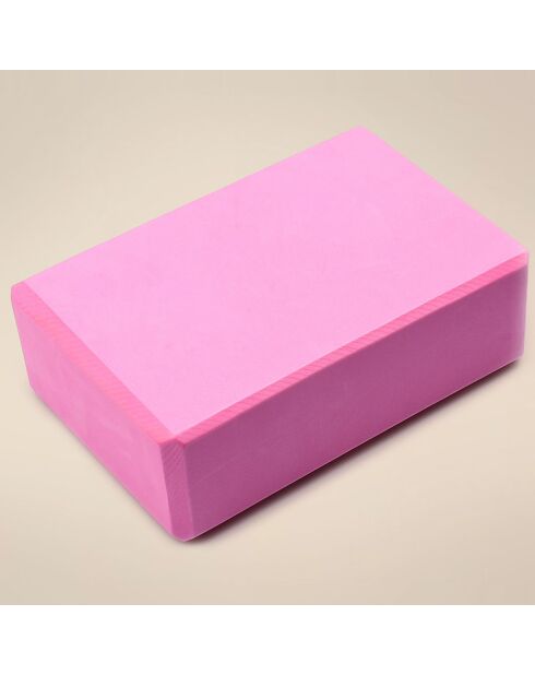 Bloc de Yoga rose