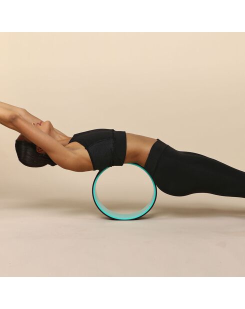 Roue de yoga noir/vert