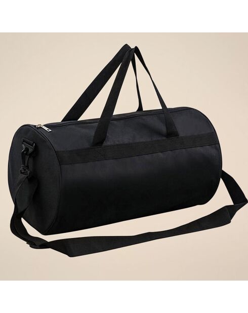 Sac de sport noir 50x25 cm