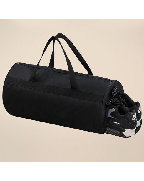 Sac de sport noir 50x25 cm