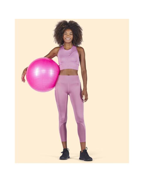 Ballon de gym rose - D.55 cm