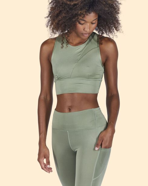 Legging de sport kaki