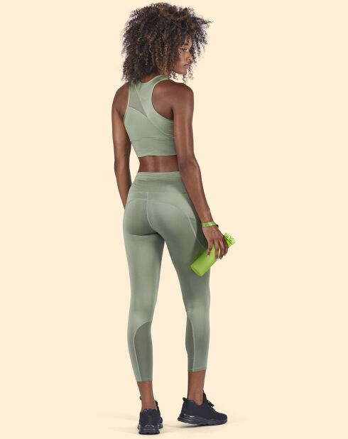 Legging de sport kaki