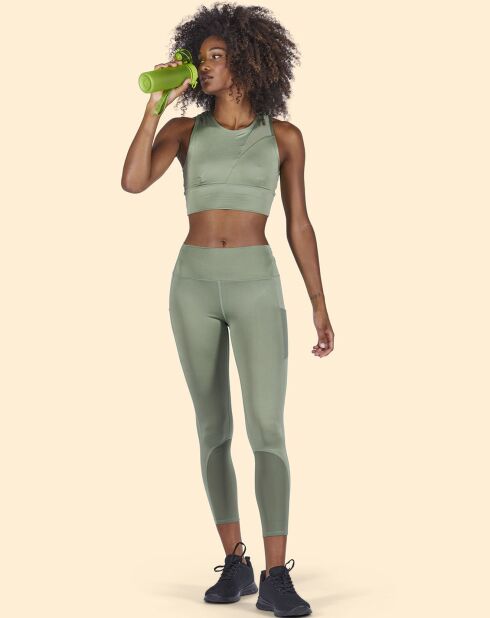 Legging de sport kaki