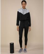 Legging de sport noir/gris