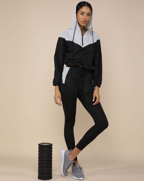 Legging de sport noir/gris