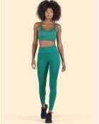Legging de sport vert émeraude