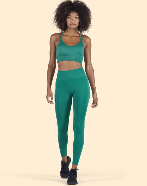Legging de sport vert émeraude