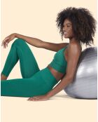 Legging de sport vert émeraude