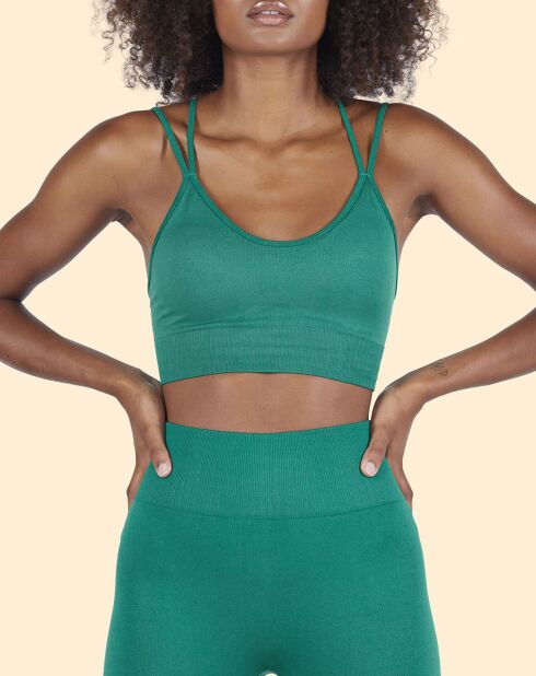 Legging de sport vert émeraude