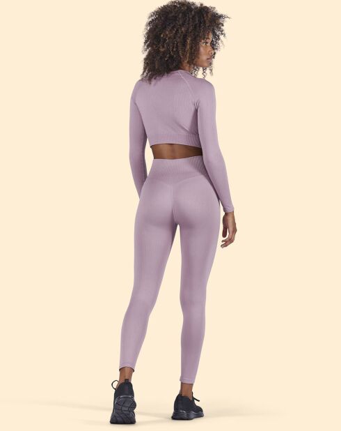 Leggins deportivos lilas