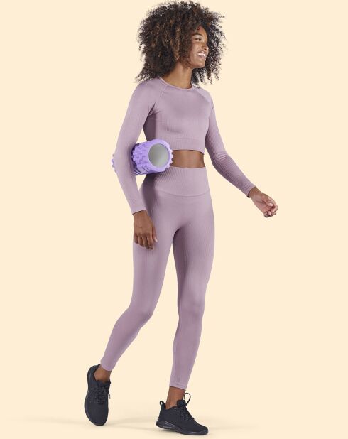Leggins deportivos lilas